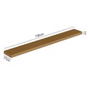Ver imagem 3 de Prateleira Decorativa Multiuso 136cm 1 Peça Prime L06 Nature Fosco - Mpozenato