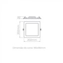 Ver imagem 3 de Painel Embutido Led 18w 1200lm Stella Sth9953q/30
