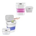 Ver mais imagens de LIXEIRA AUTOMATICA SENSOR SMART CESTO DE LIXO RETRATIL INTELIGENTE A PROVA AGUA VIAGEM CAMPING
