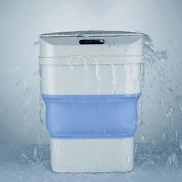 LIXEIRA AUTOMATICA SENSOR SMART CESTO DE LIXO RETRATIL INTELIGENTE A PROVA AGUA VIAGEM CAMPING - 12