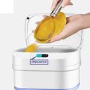 Ver imagem 3 de LIXEIRA AUTOMATICA SENSOR SMART CESTO DE LIXO RETRATIL INTELIGENTE A PROVA AGUA VIAGEM CAMPING