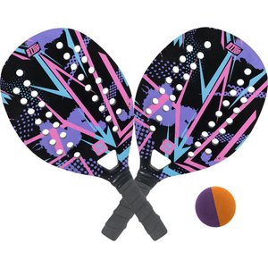 Kit Beach Tennis BT100 Lilás Bel