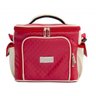 Bolsa Térmica 3 Potes - Vermelha com Marfim Fit Model - Padrão: Único - 1