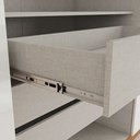 Ver imagem 6 de Guarda-Roupa Casal 6 Portas e 3 Gavetas New Jade Off White/Cinamomo