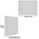 Ver imagem 3 de Cabeceira para Cama Box Casal 140cm Wellbe Bouclé Off White - Sallar Home