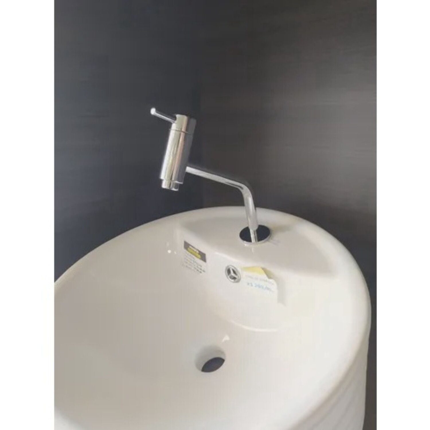 Torneira Para Lavatório Nobre Soft 14cm Bancada 1/4 de Volta Rainha Metais - 5