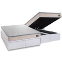 Ver imagem 2 de Cama Box Baú Crc Queen +Colchão D45 Ortopédico Shelby Hellen 158