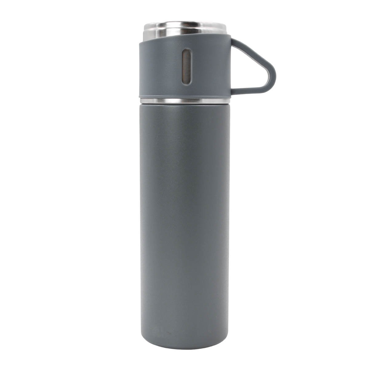 Garrafa Térmica com Copo - Parede Dupla Inox, 500ml:verde - 5