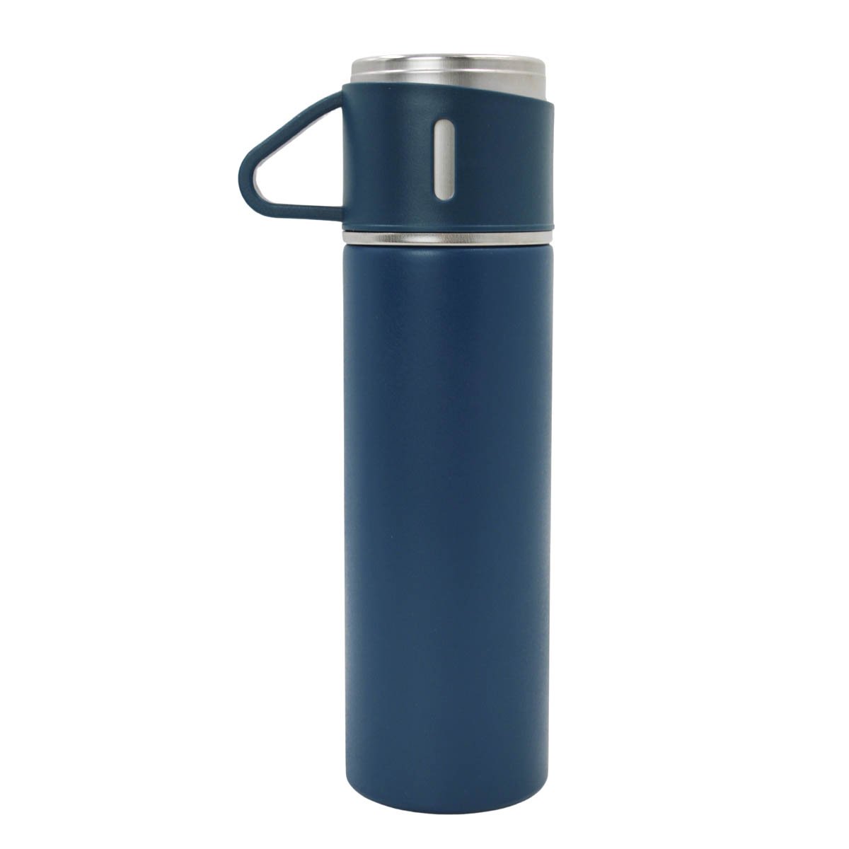 Garrafa Térmica com Copo - Parede Dupla Inox, 500ml:verde - 1