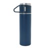 Garrafa Térmica com Copo - Parede Dupla Inox, 500ml:verde - 1