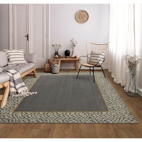 Tapete Labella Border 100x150cm Tapetes São Carlos