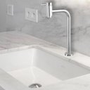 Ver imagem 3 de Torneira Para Lavatório Nobre Soft 27cm Bancada 1/4 de Volta Rainha Metais