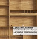 Ver imagem 6 de Armário de Cozinha Compacta com 6 Portas 1 Gaveta 151cm 100% MDF Geórgia Espresso Móveis Bege/Amêndoa/Off White