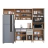 Cozinha Modulada Compacta Isabelle 4 peças com Torre Quente para 2 Fornos - 5