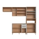 Ver imagem 6 de Cozinha Modulada Compacta Isabelle 4 peças com Torre Quente para 2 Fornos