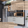 Cozinha Modulada Compacta Isabelle 4 peças com Torre Quente para 2 Fornos - 14