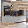 Cozinha Modulada Isabelle 6 Peças com Torre Quente Para 2 fornos - 15