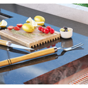 Ver imagem 3 de Grelha Parrilla com Chapa auxiliar + Talheres de Churrasco