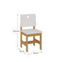 Ver imagem 4 de Cadeira Infantil Sofia Madeira Maciça e MDF