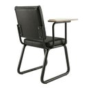 Ver imagem 4 de Poltrona Universitária Trix Estofada com Prancheta Fixa - Corino Preto - 35121