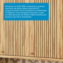 Ver imagem 5 de Armário Aéreo de Cozinha 120cm com 3 Portas Fresadas 100% MDF Noruega Expresso Móveis Marrom/Amendoa