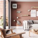 Ver imagem 1 de Prateleira Para Gatos 100% MDF 24x 19x 23,5 Lion