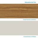 Ver mais imagens de Balcão de Cozinha 80cm com 2 Portas e Tampo 100% MDF Noruega Espresso Móveis Bege/Amêndoa/Off White