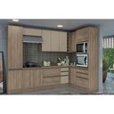 Ver imagem 4 de Armário Aéreo Cozinha Modulado Maxxi G770 C/ 1 Porta Basculante C/ Vidro 80cm Canela - Kappesberg