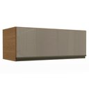 Ver imagem 1 de Armário Aéreo Cozinha Modulado Maxxi G770 C/ 1 Porta Basculante C/ Vidro 80cm Canela - Kappesberg