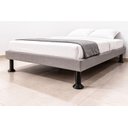 Ver imagem 5 de Kit para Cama Box Solteiro com 4 Pes e 2 Rodizio Preto Altura 13cm