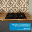 Ver imagem 6 de Balcão de Cozinha 80cm com 2 Portas e Tampo 100% Mdf Noruega Espresso Móveis