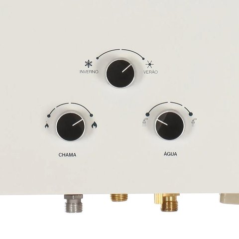 Aquecedor a Gas Mecanico M15 Branco 15 Litros - Branco - Gn