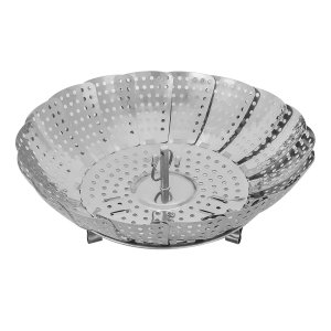 Cesto Cozimento A Vapor Legumes Cozinha Aço Inox Vaporeira