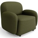 Ver imagem 5 de Poltrona Decorativa Orgânica para Sala Living Morelo M05 Linho Verde - Lyam Decor