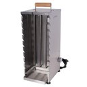 Ver imagem 1 de Churrasqueira Elétrica Vertical Titan Bancada 10 Espetos 1800W 220V Inox sem Fumaça