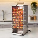 Ver imagem 6 de Churrasqueira Elétrica Vertical Titan Bancada 10 Espetos 1800W 220V Inox sem Fumaça
