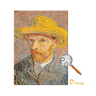 Quebra-Cabeca - Vincent Van Gogh - Retrato e Girassois - Combo 1000 pecas - 2882 TOYSTER - 4