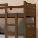 Ver imagem 6 de Beliche Jaspe Vira Duas Camas: Lgn Castanho