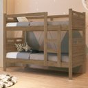 Ver imagem 1 de Beliche Jaspe Vira Duas Camas: Lgn Castanho