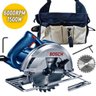 Serra Circular Elétrica Bosch GKS 150 Professional 127V 1500W Com Bolsa Para Transporte - 1