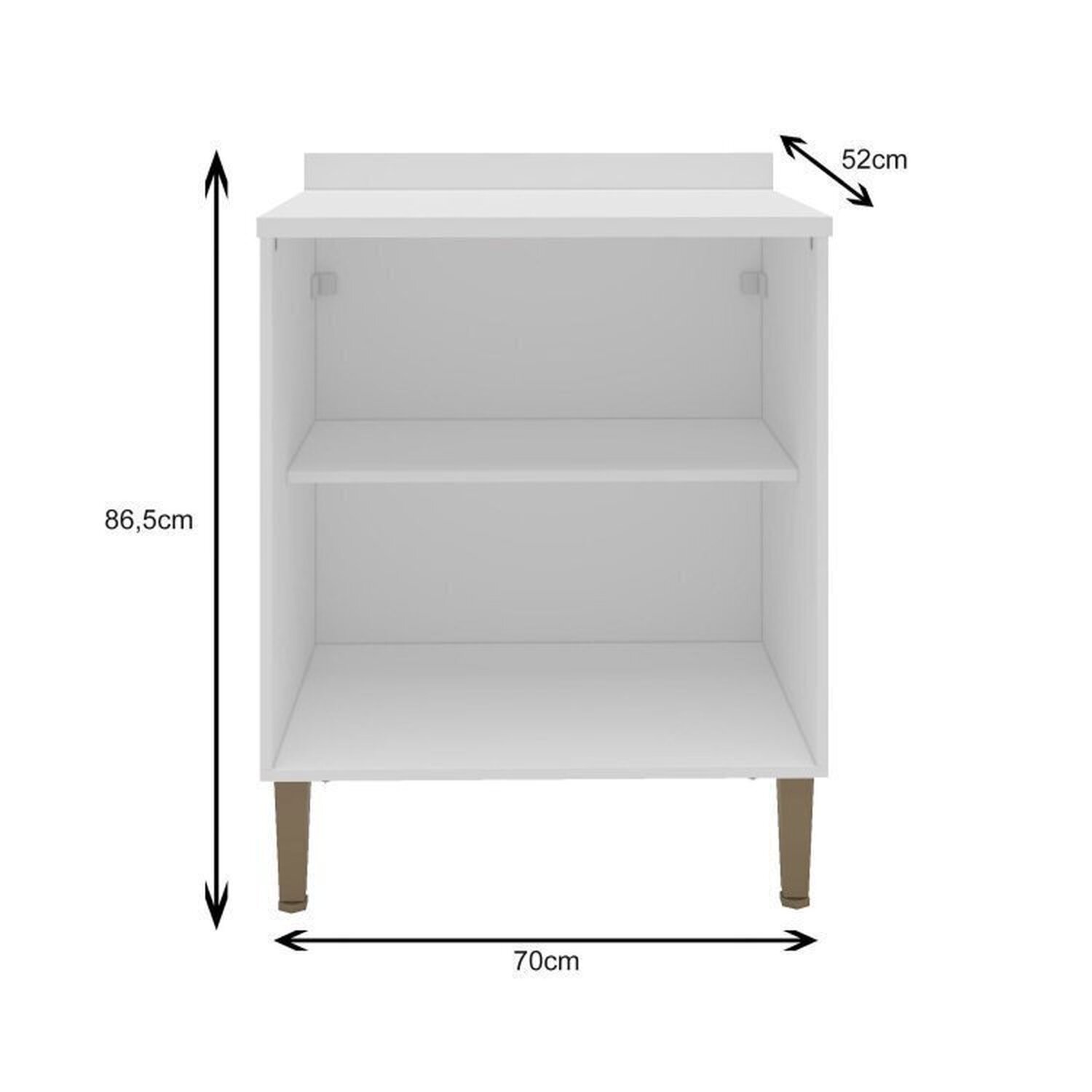 Cozinha Modulada 4 Peças 2 Aéreos 2 Balcões Lavanda - 11