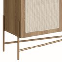 Ver imagem 6 de Buffet 3 Portas 2 Gavetas Palhinha 28935 Linha Oslo Hanover Artesano