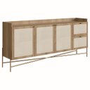 Ver imagem 1 de Buffet 3 Portas 2 Gavetas Palhinha 28935 Linha Oslo Hanover Artesano