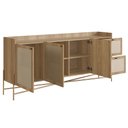 Ver imagem 2 de Buffet 3 Portas 2 Gavetas Palhinha 28935 Linha Oslo Hanover Artesano