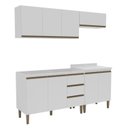 Ver imagem 2 de Cozinha Modulada 4 Peças 2 Aéreos 2 Balcões Margarida Yescasa Branco