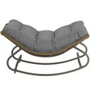 Ver imagem 2 de Poltrona Balanço Viena em Alumínio e Corda Náutica Conforto Trama Original