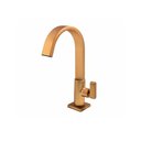 Ver imagem 1 de Torneira de Mesa para Lavatório Bica Móvel Dourado Fosco - Perflex