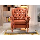 Ver imagem 1 de Poltrona Chesterfield Decoração Retrô Vintage