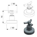 Ver imagem 2 de Acabamento Registro Celite One 1/2, 3/4 e 1 B5010ckcr3