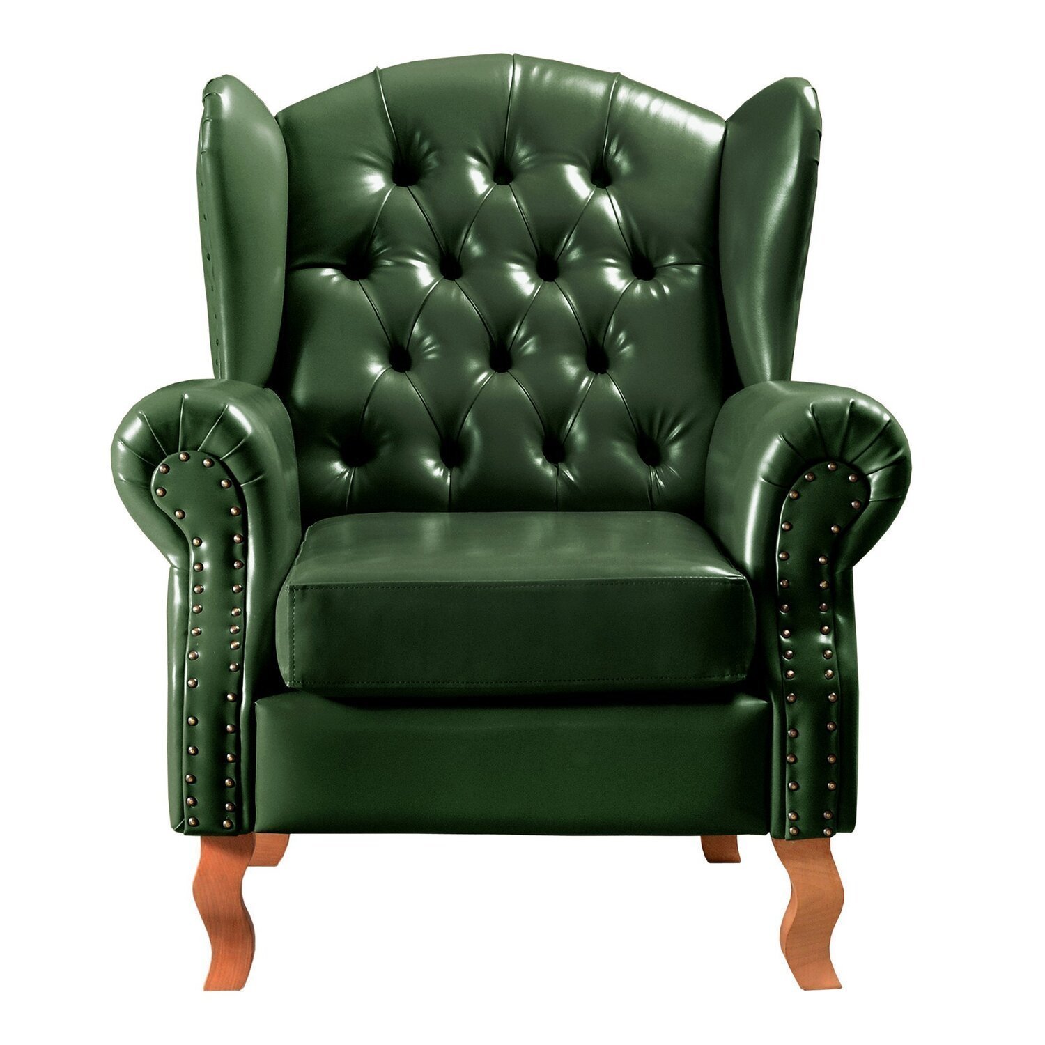 Poltrona Chesterfield Decoração Retrô Vintage - 4